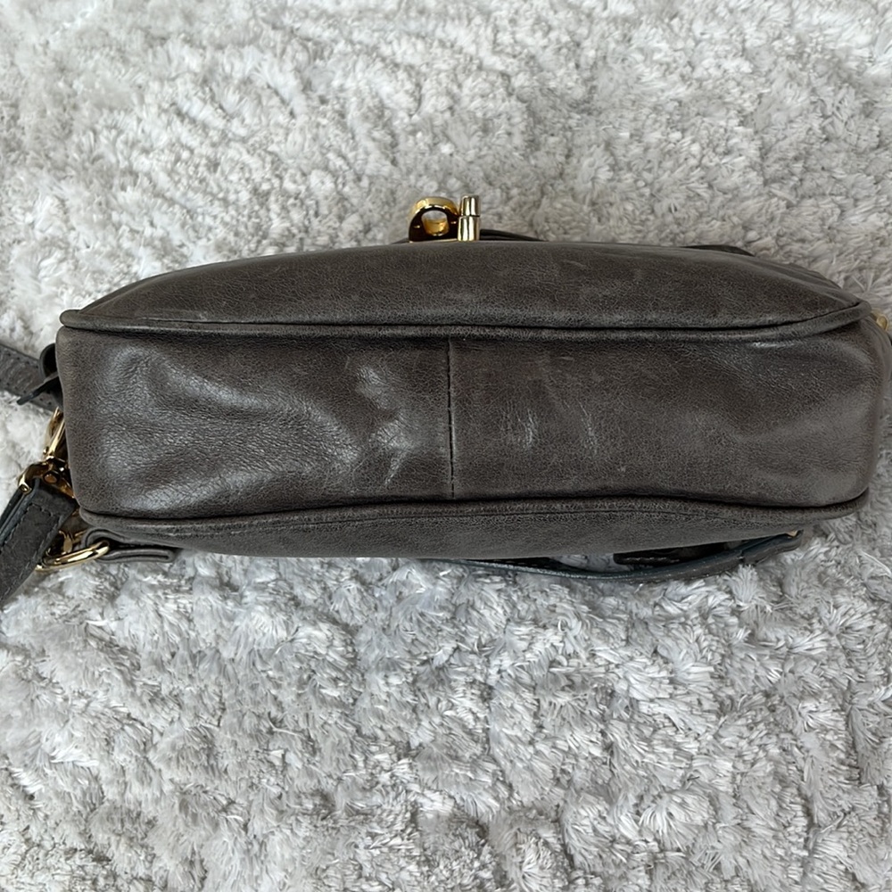 Laura Di Maggio Italian Leather Convertible crossbody Bag - Picture 9 of 12